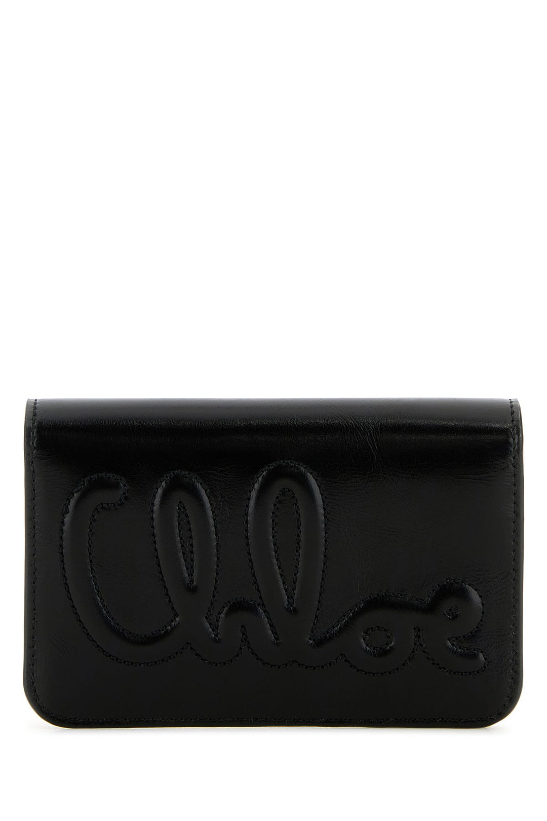 Black leather wallet