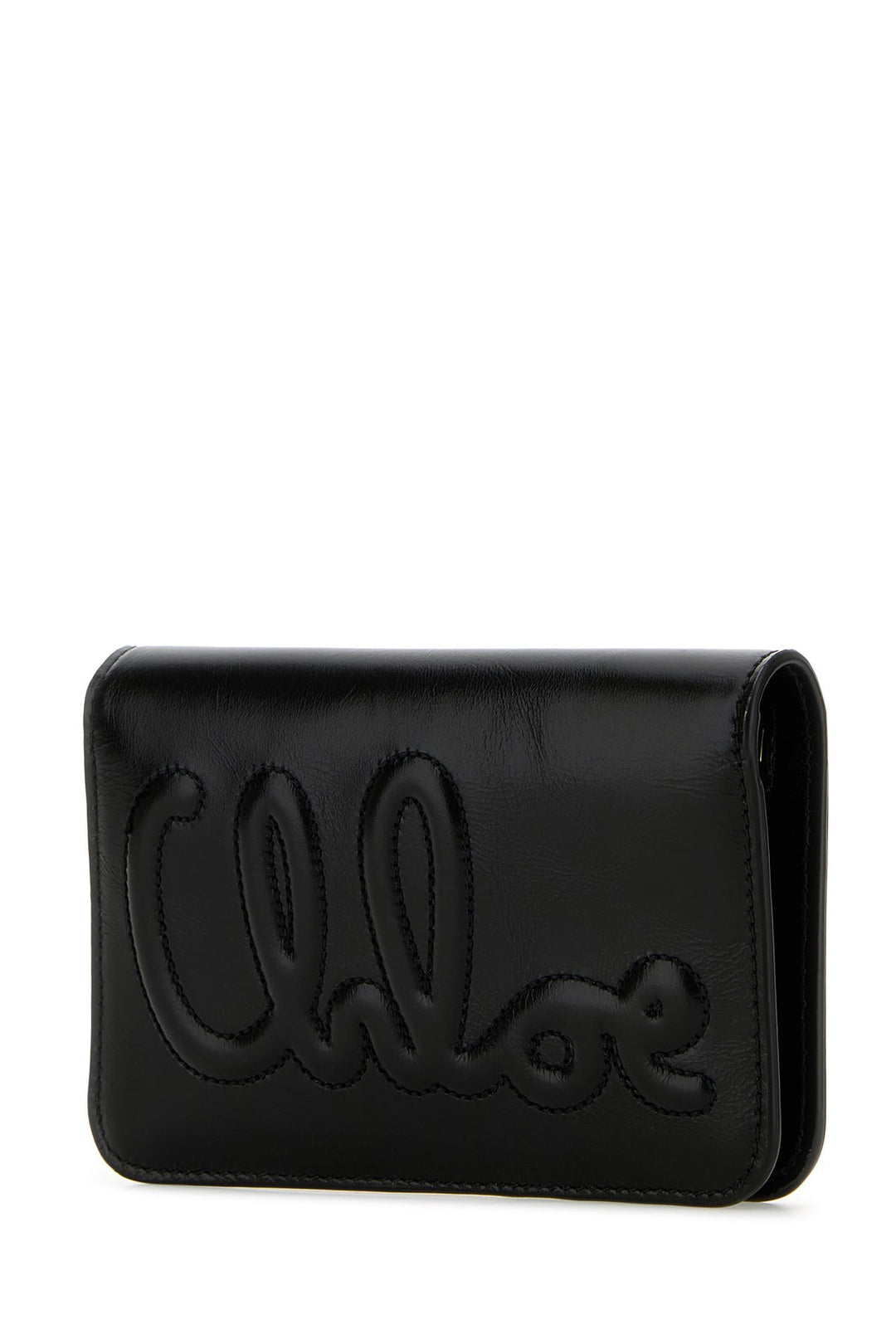 Black leather wallet