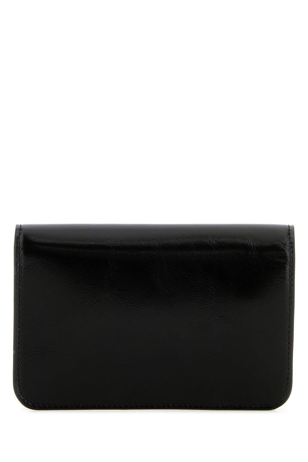 Black leather wallet