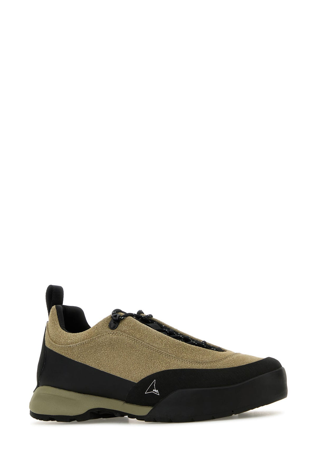 Two-tone leather and rubber Cingino sneakers