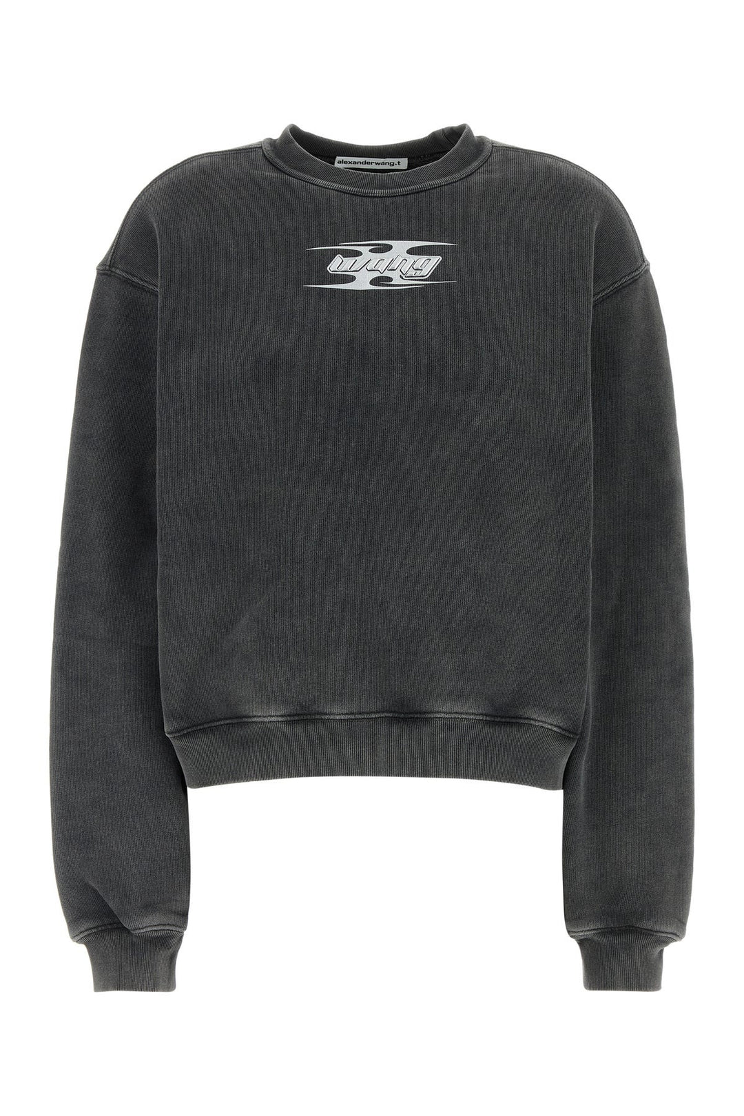 Dark grey cotton sweatshirt