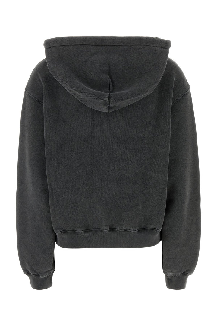 Dark grey cotton sweatshirt