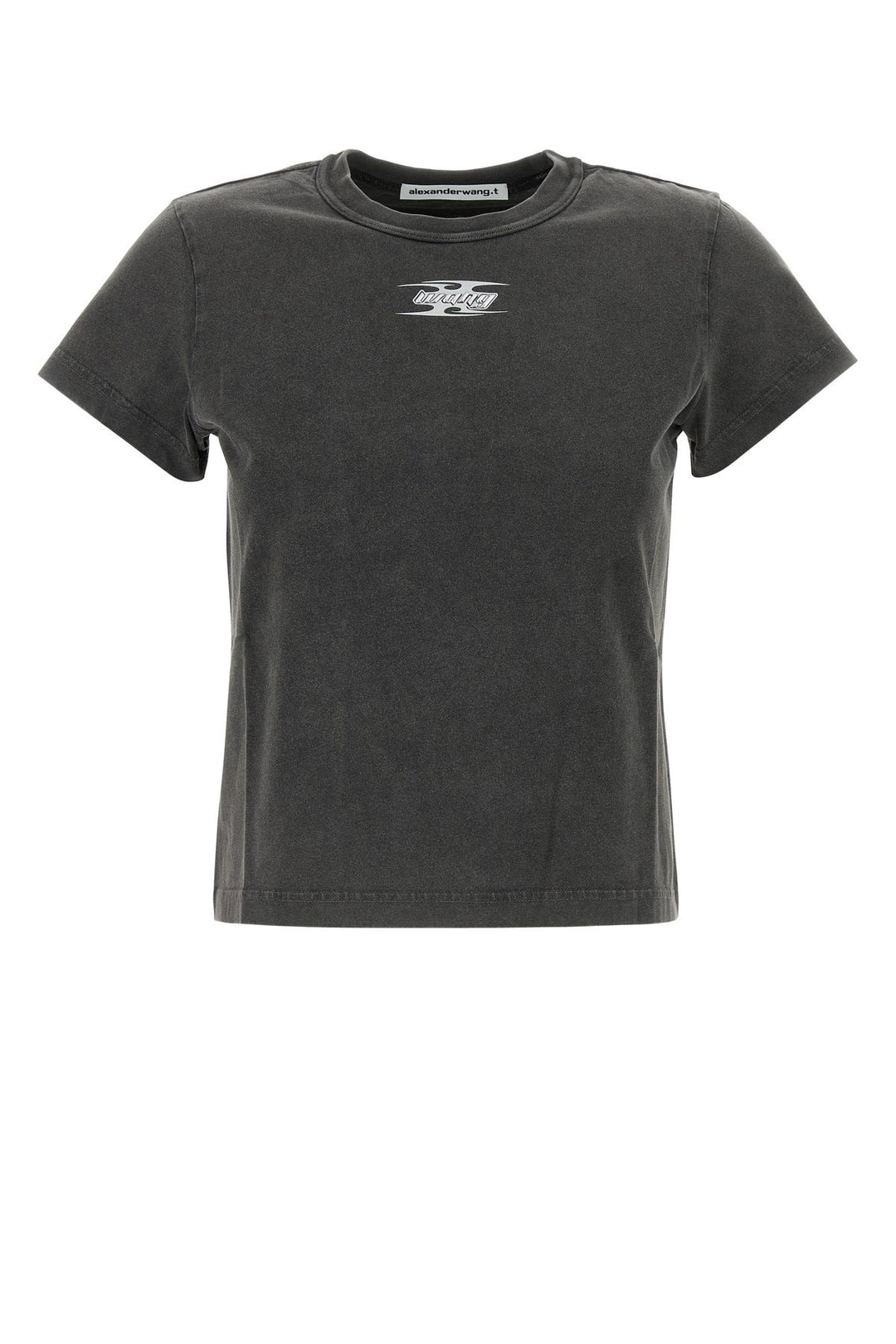 Dark grey cotton t-shirt