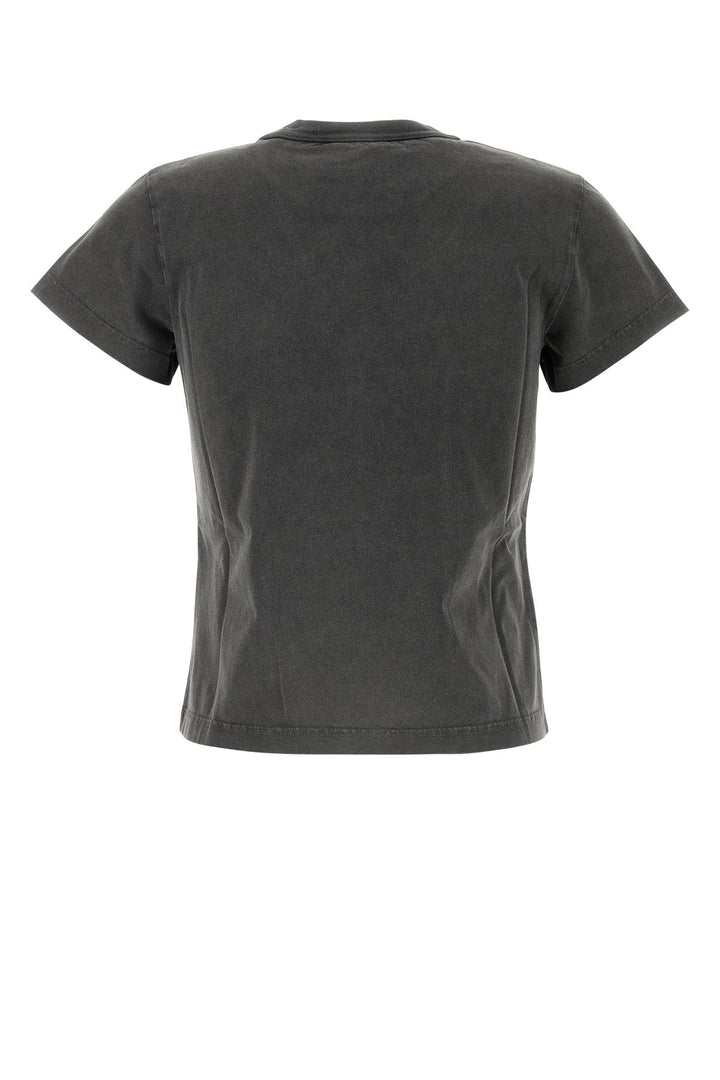 Dark grey cotton t-shirt