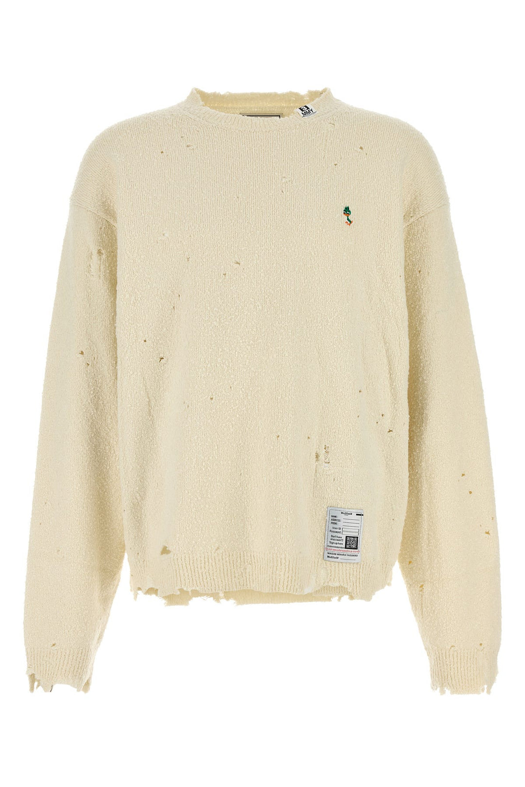 Cream cotton sweater