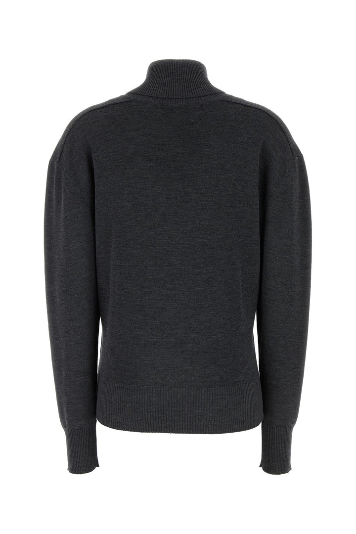 Dark grey wool sweater