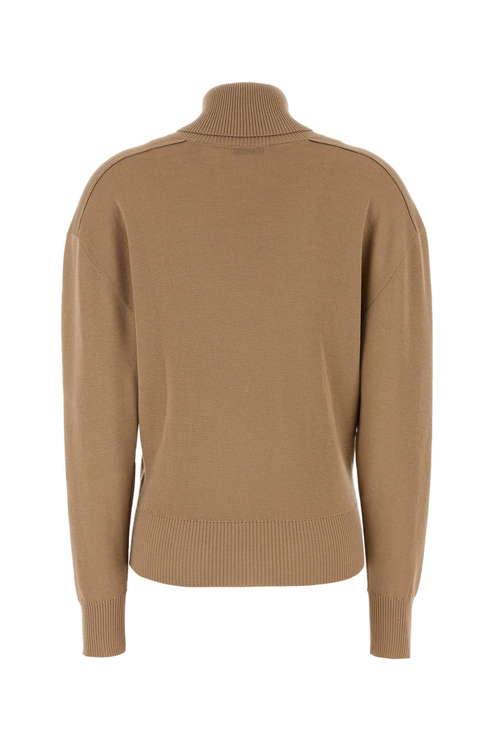 Camel wool sweater