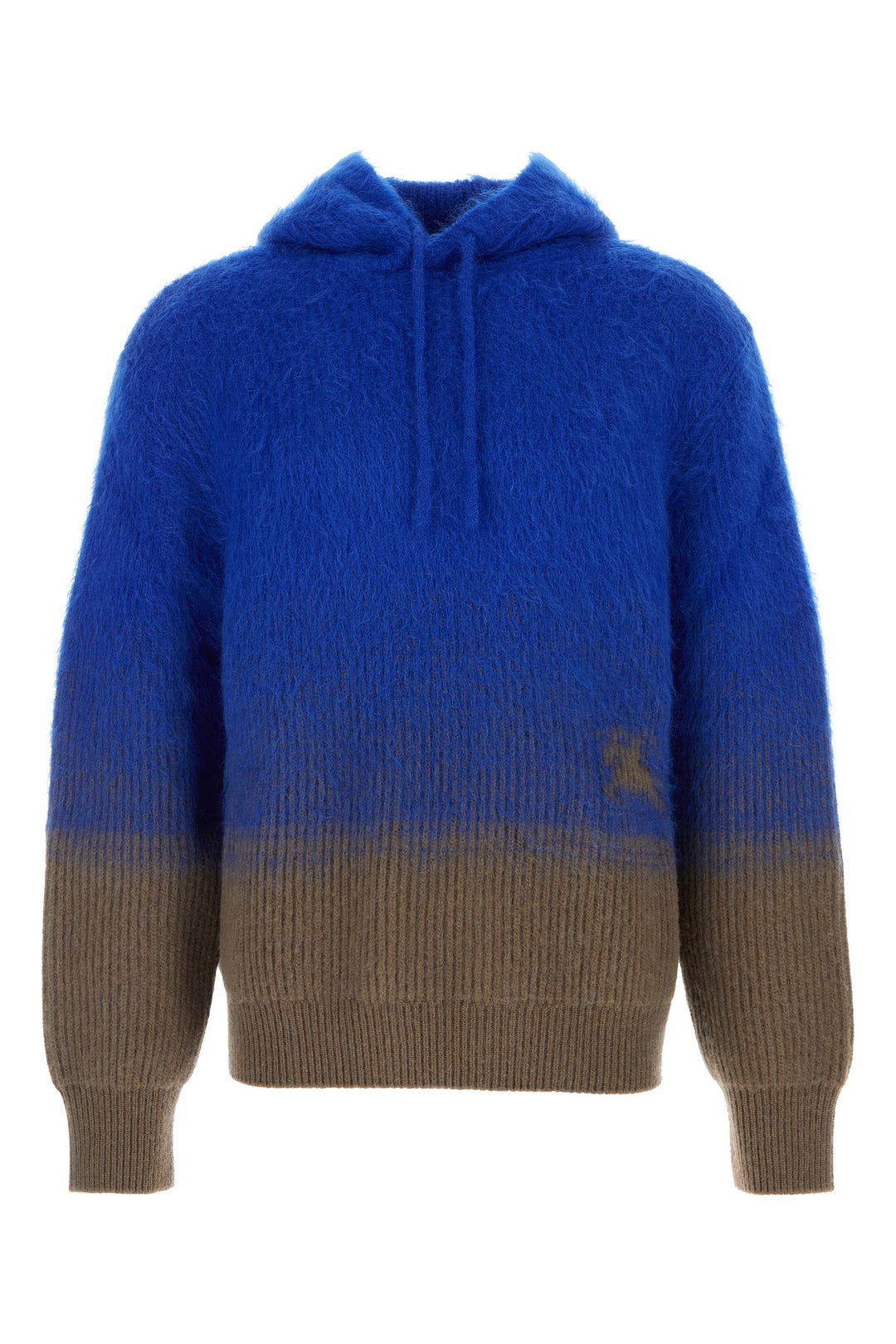 Two-tone wool blend sweater