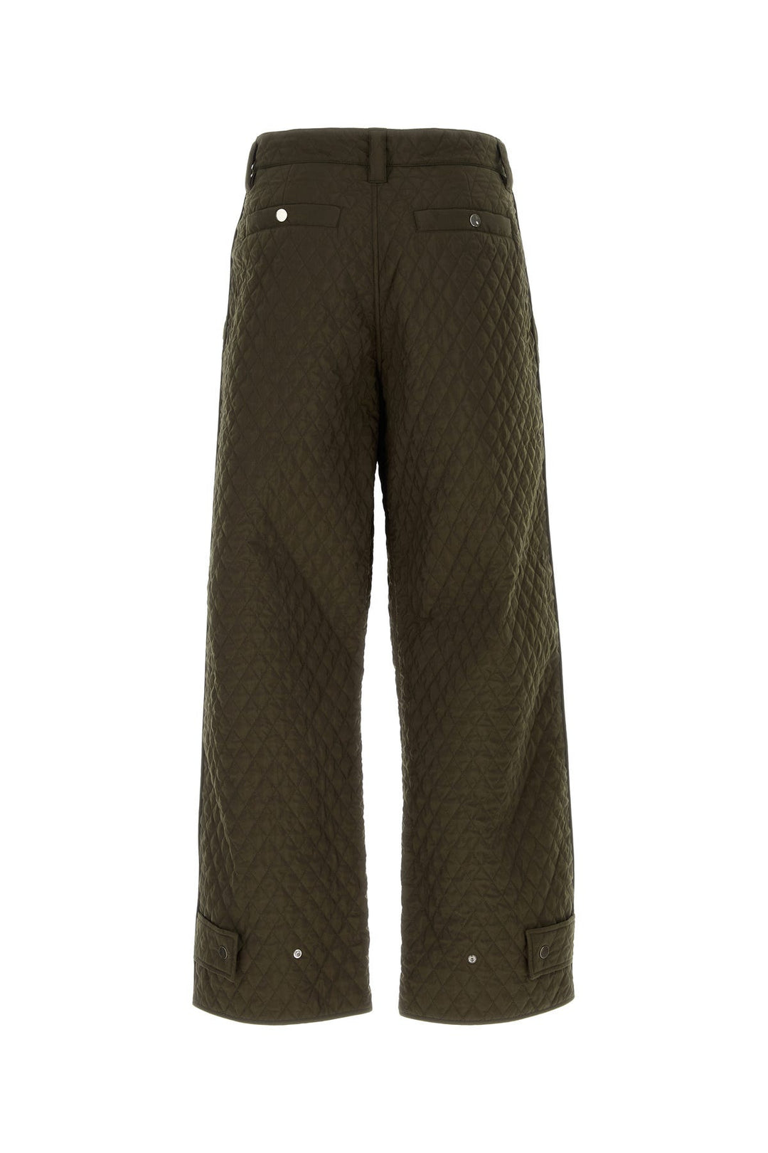 Army green nylon pant