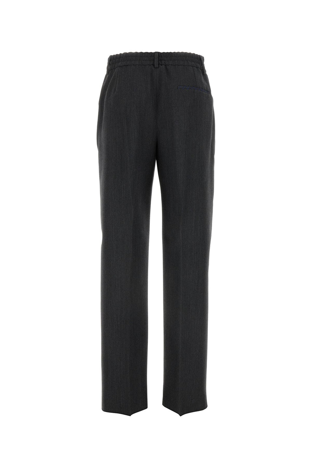 Dark grey wool pant