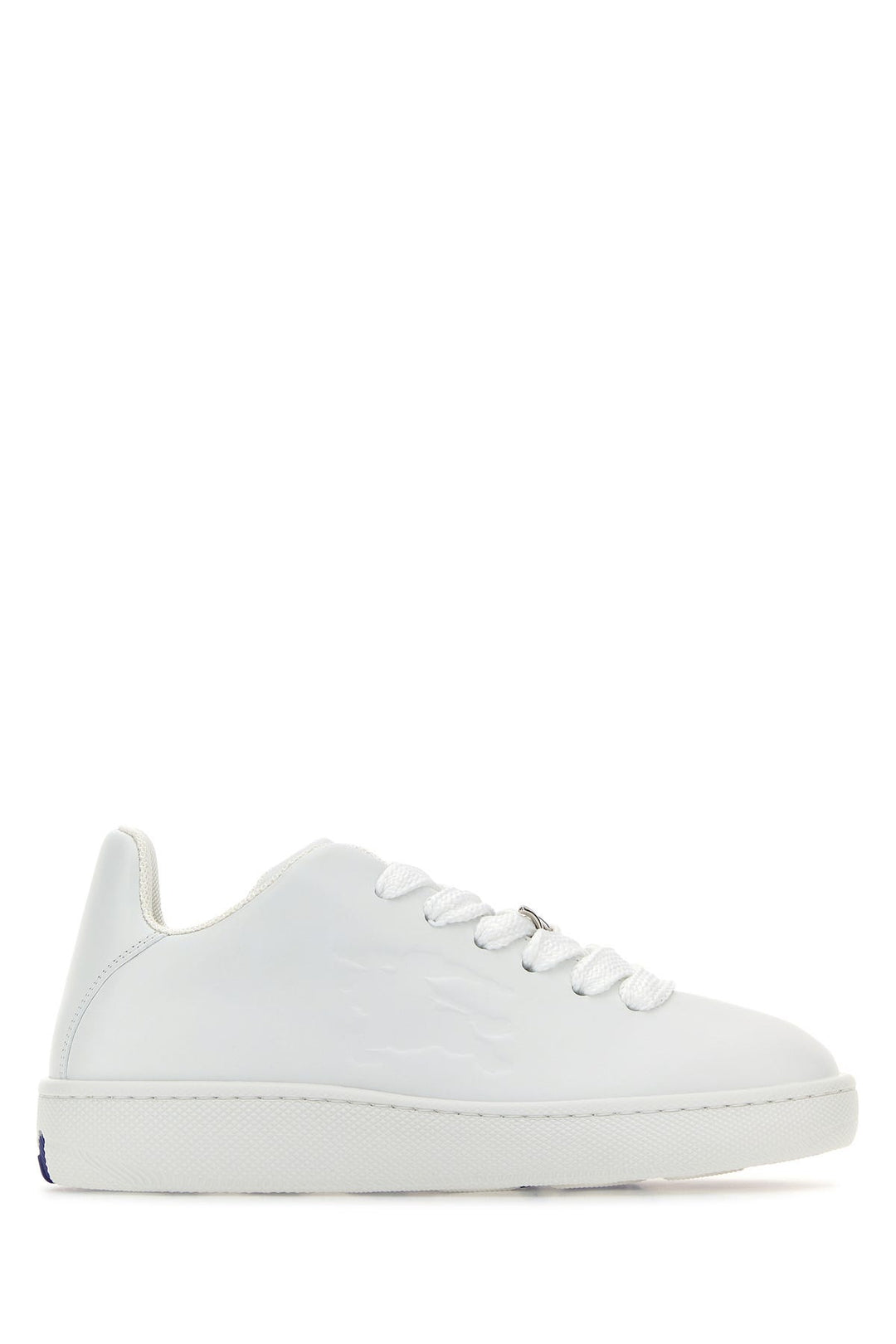 White leather sneakers