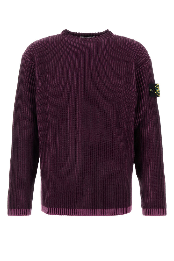 Plum wool sweater