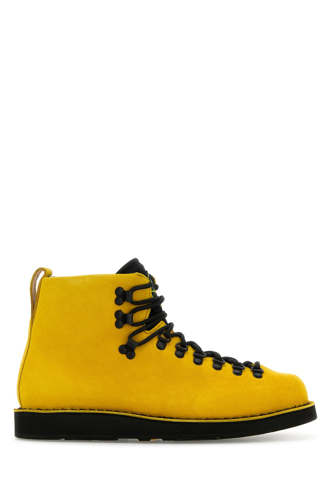 Yellow leather S0204 Nabuk sneakers