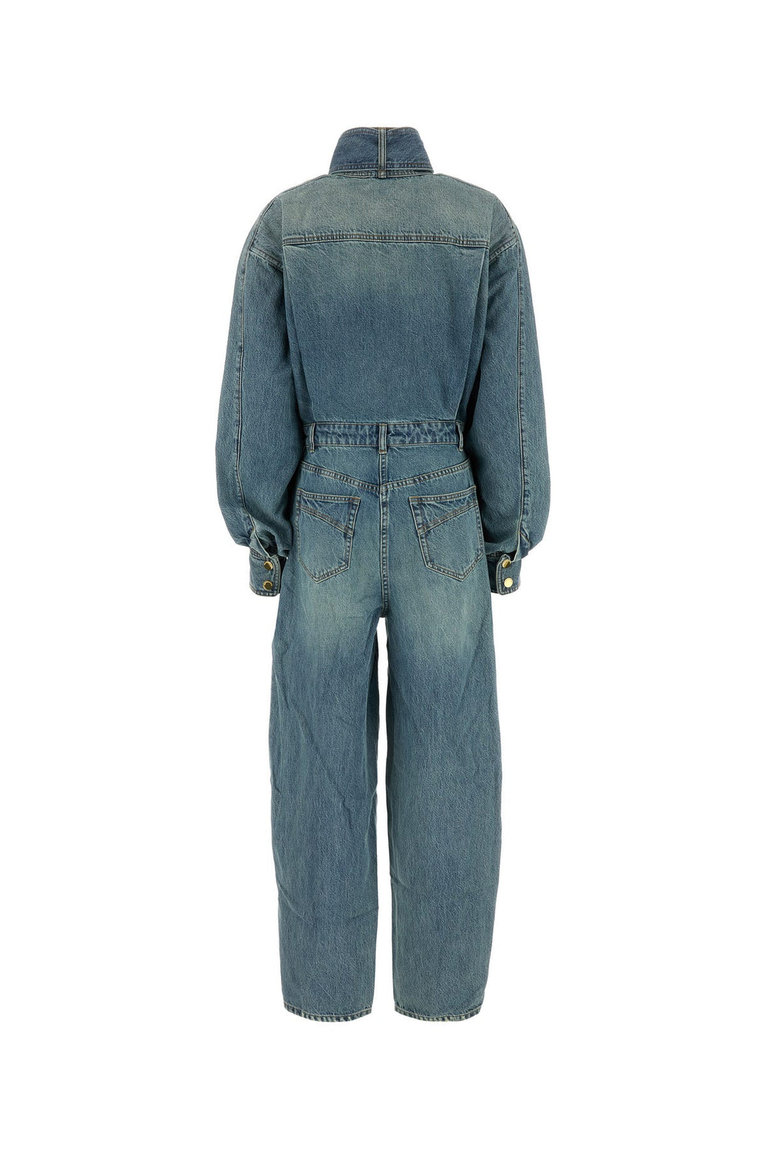 Denim Illustration jumpsuit