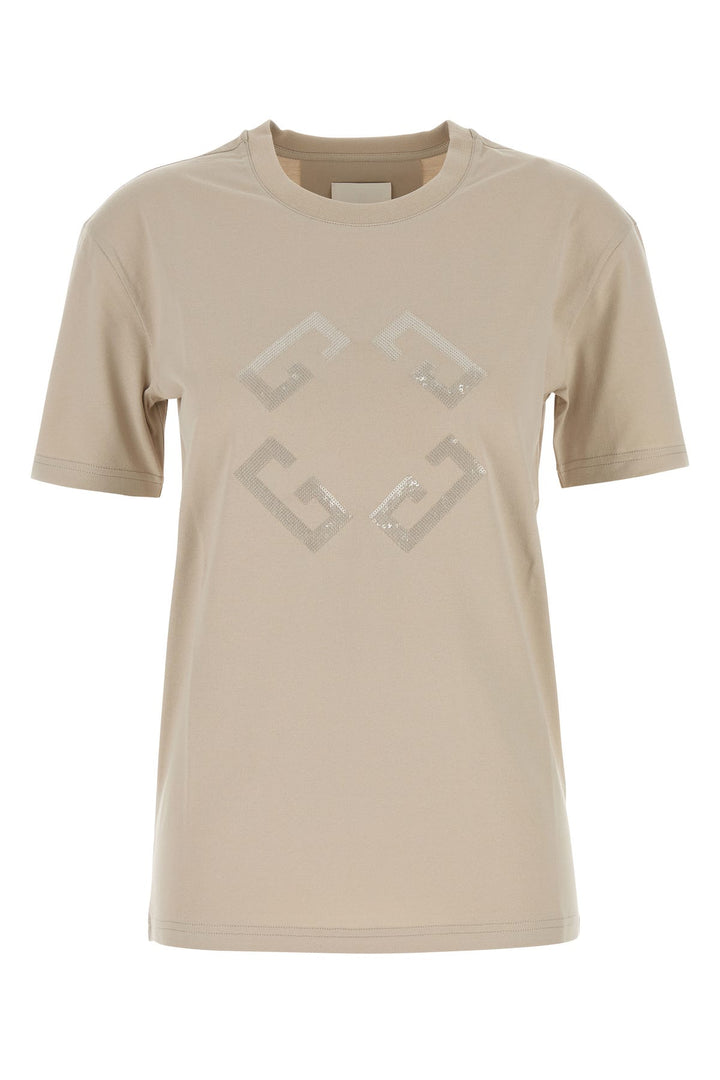 Sand cotton t-shirt