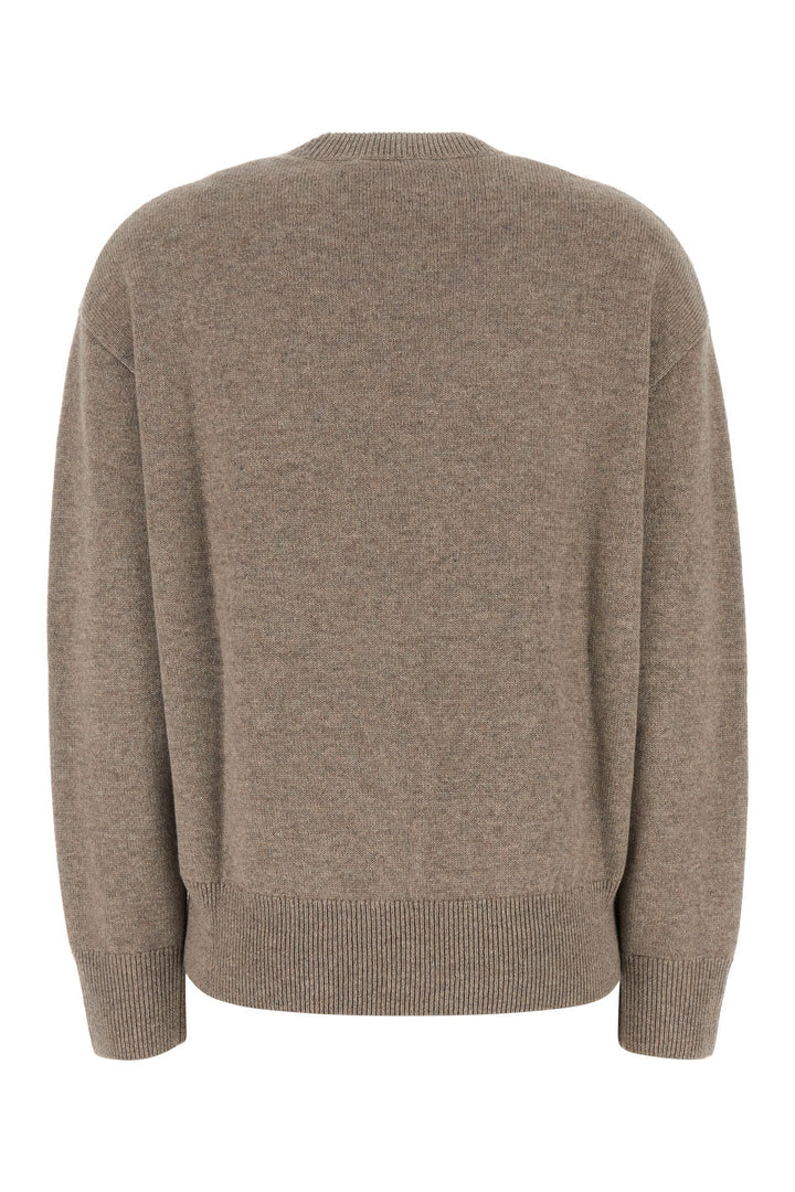 Dove grey cashmere sweater