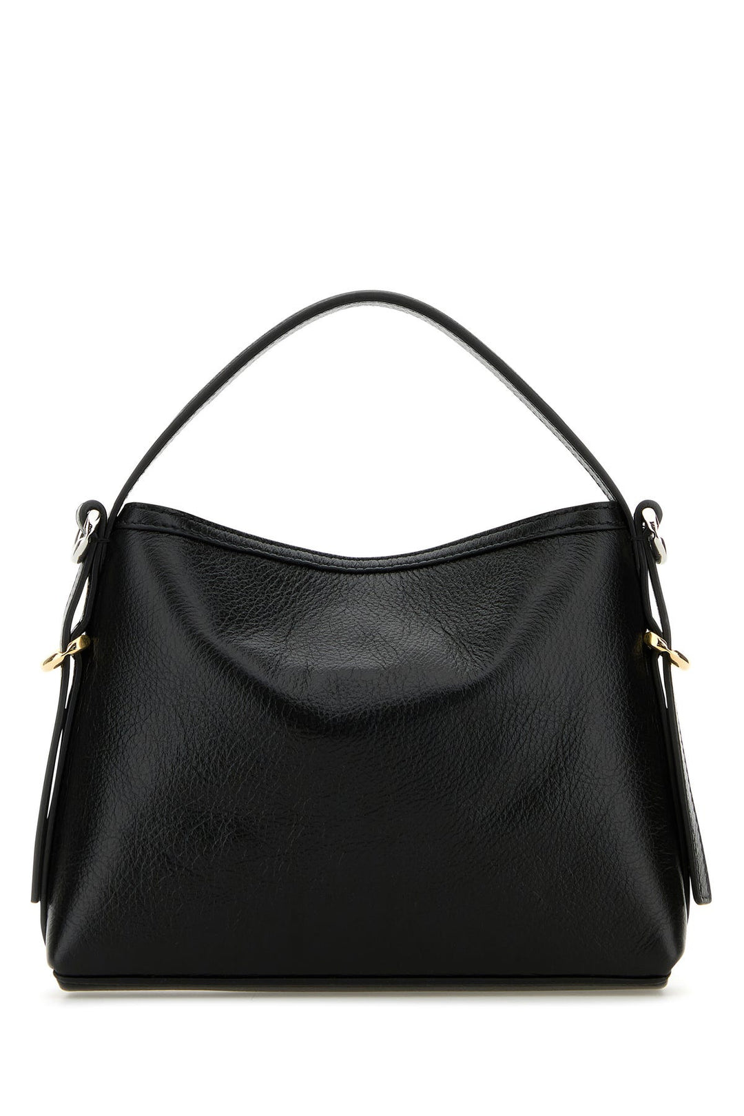 Black leather nano Voyou handbag