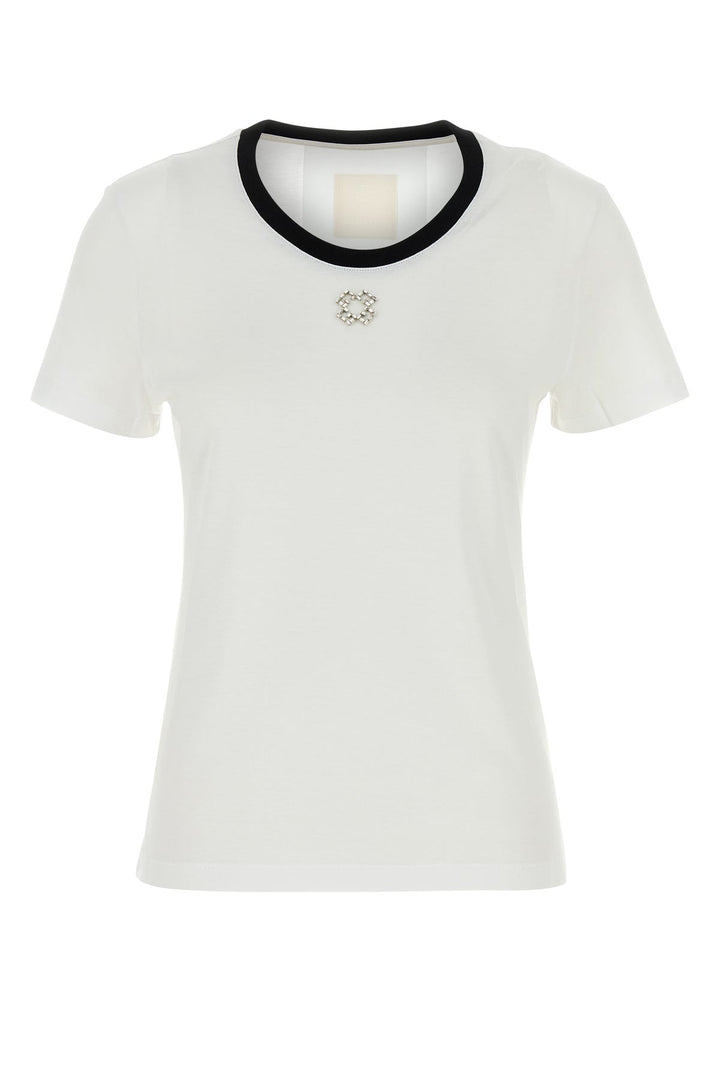 White cotton t-shirt