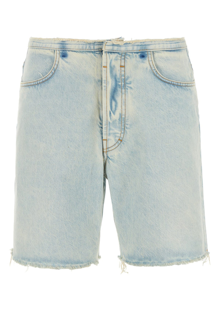 Denim bermuda shorts