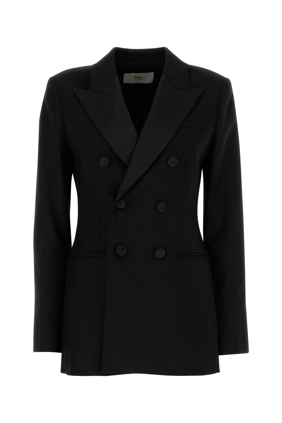 Black wool blazer