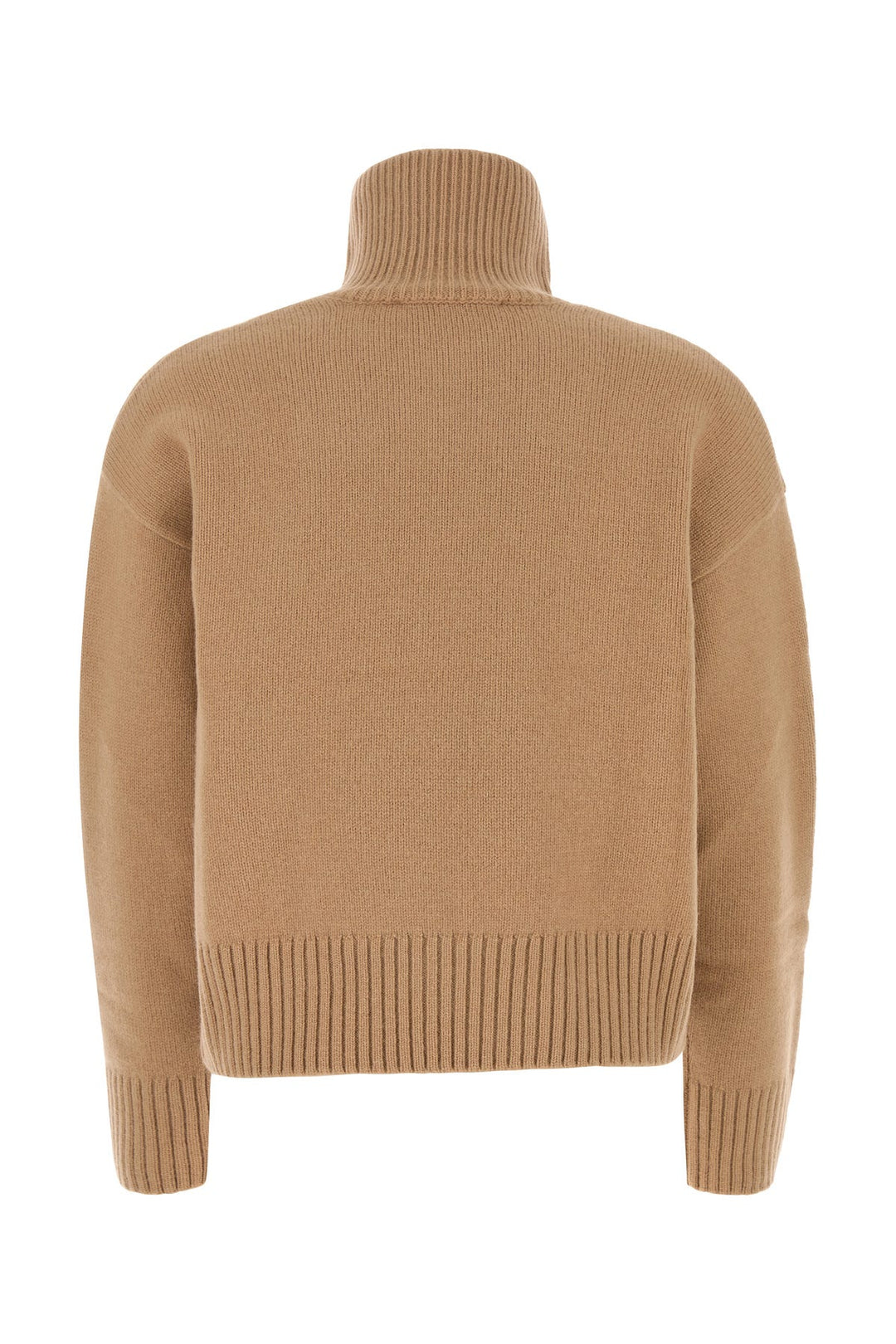 Camel wool blend sweater