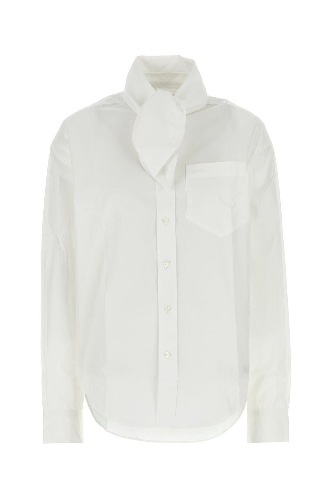 White poplin shirt