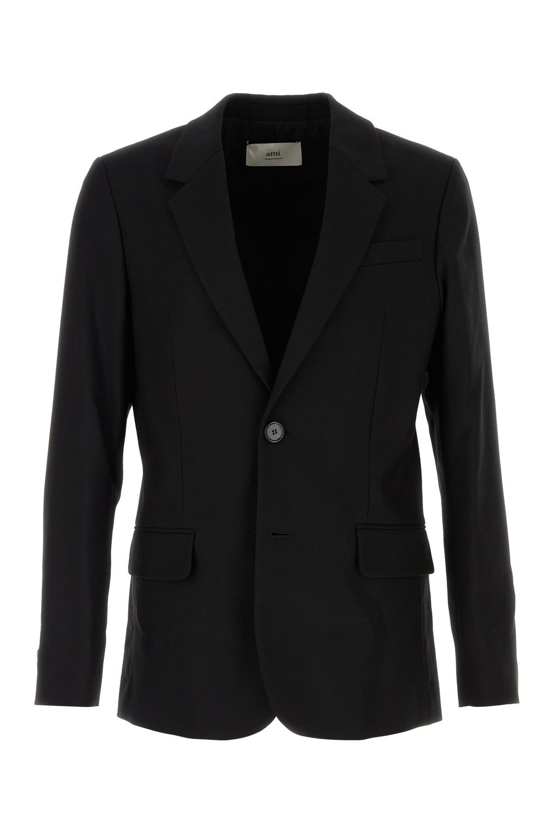 Black wool blazer