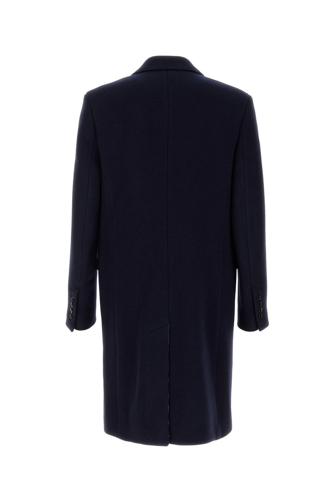 Midnight blue wool coat