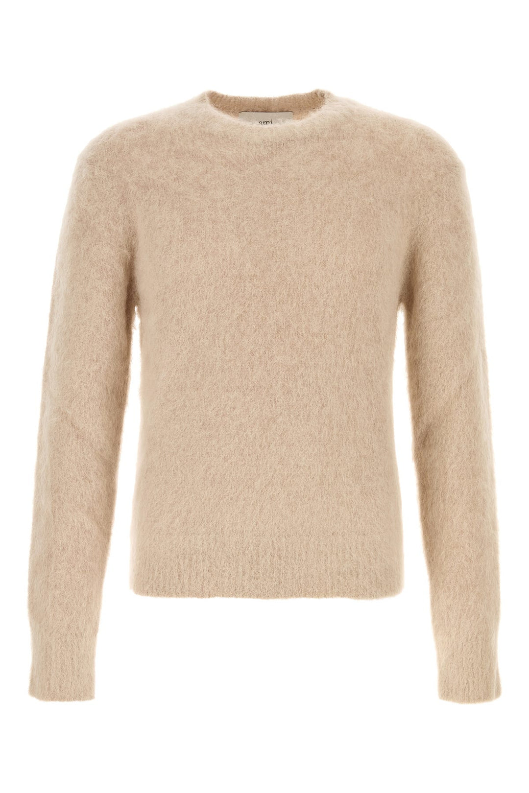 Cappuccino stretch mohair blend sweater