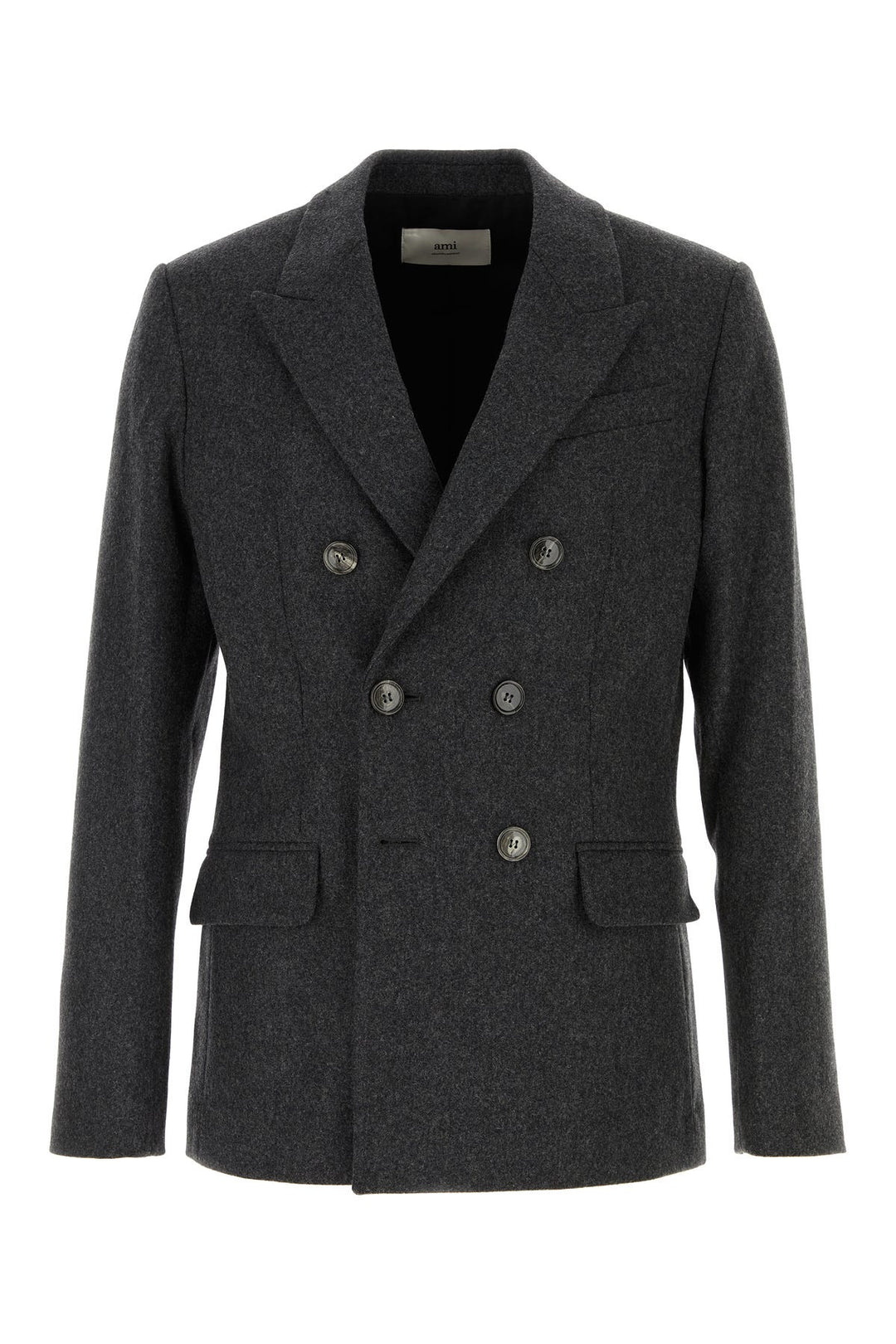 Dark grey wool blazer