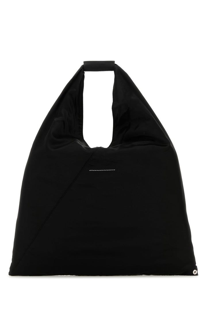 Black rayon Japanese handbag