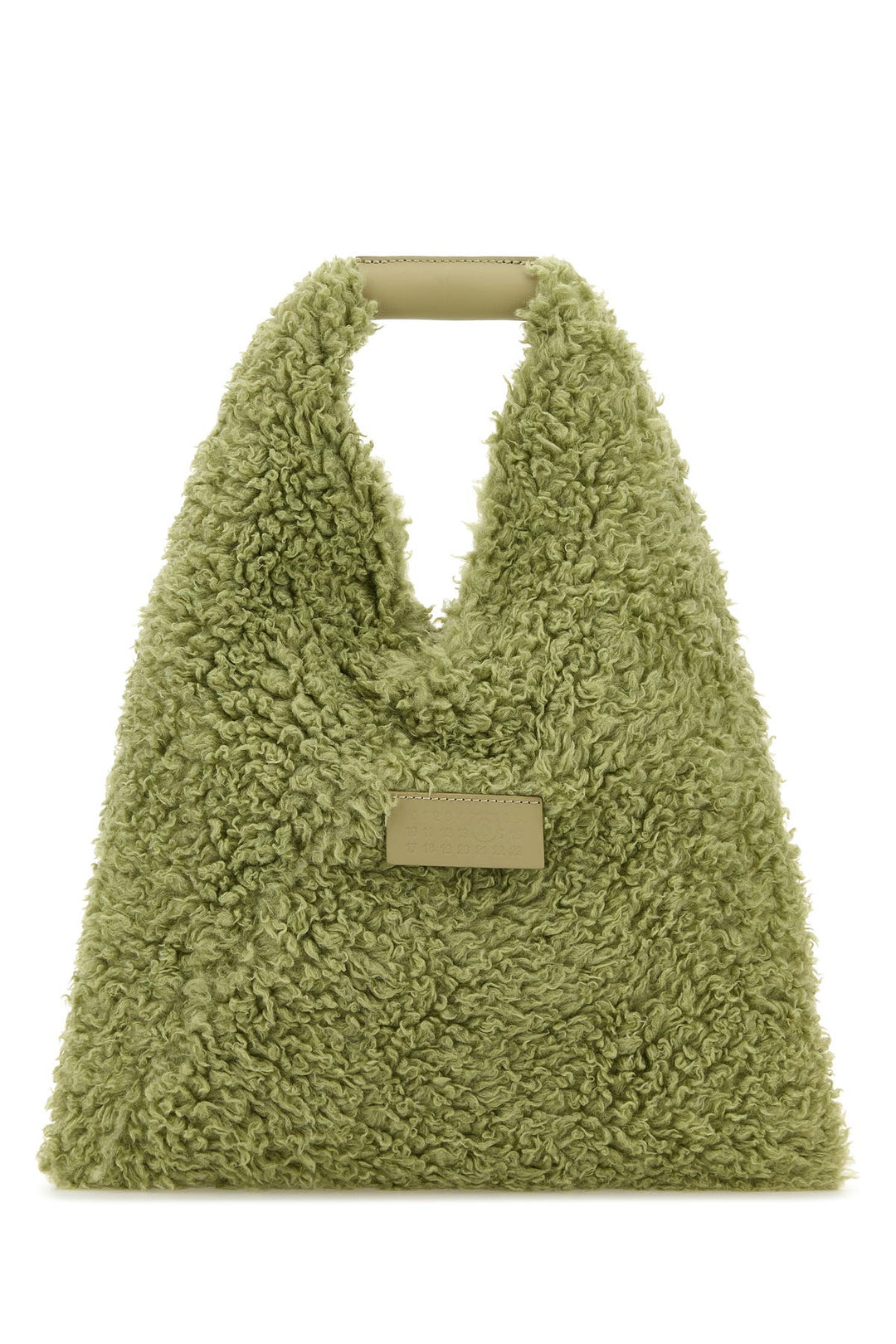 Pastel green teddy Japanese handbag