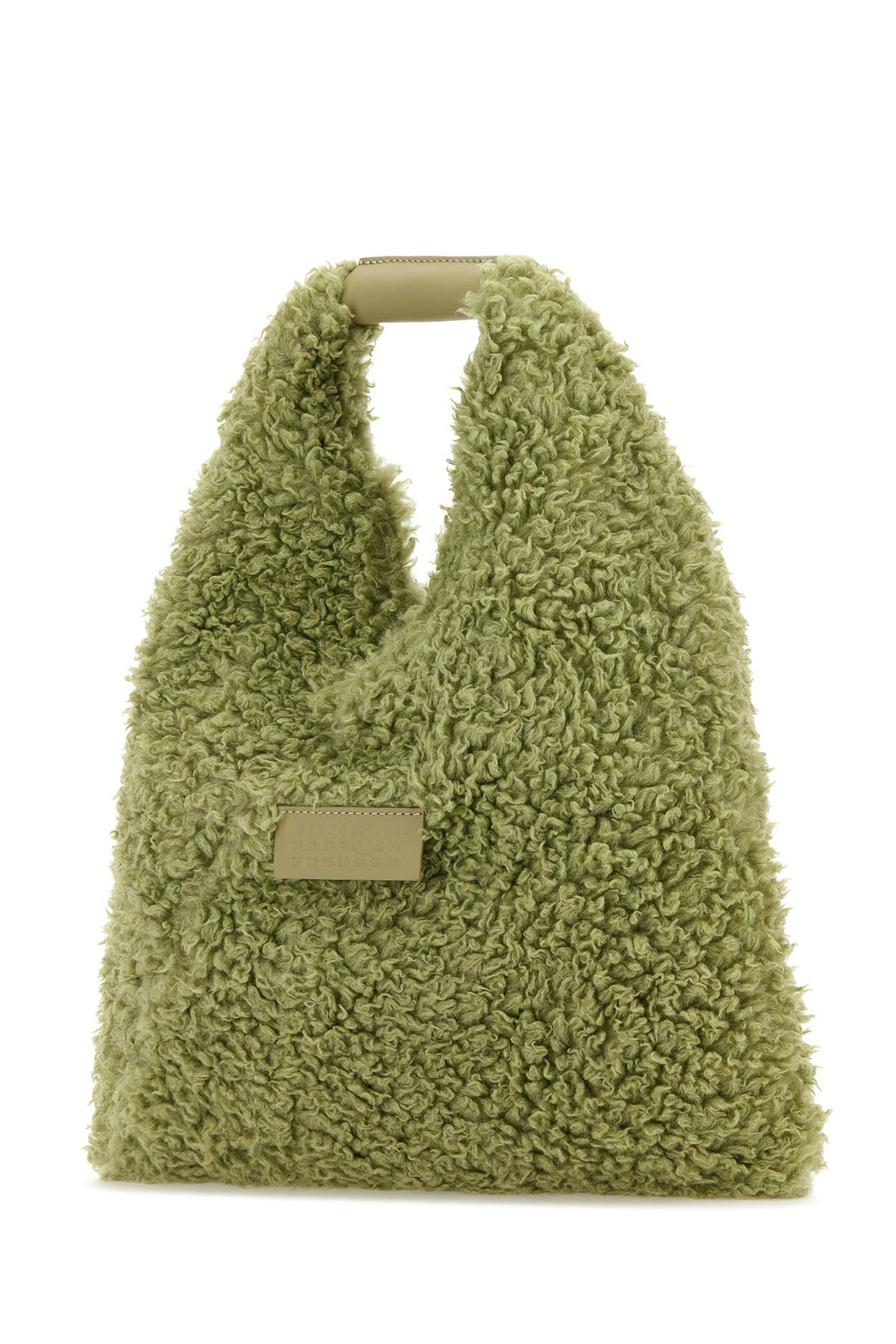 Pastel green teddy Japanese handbag