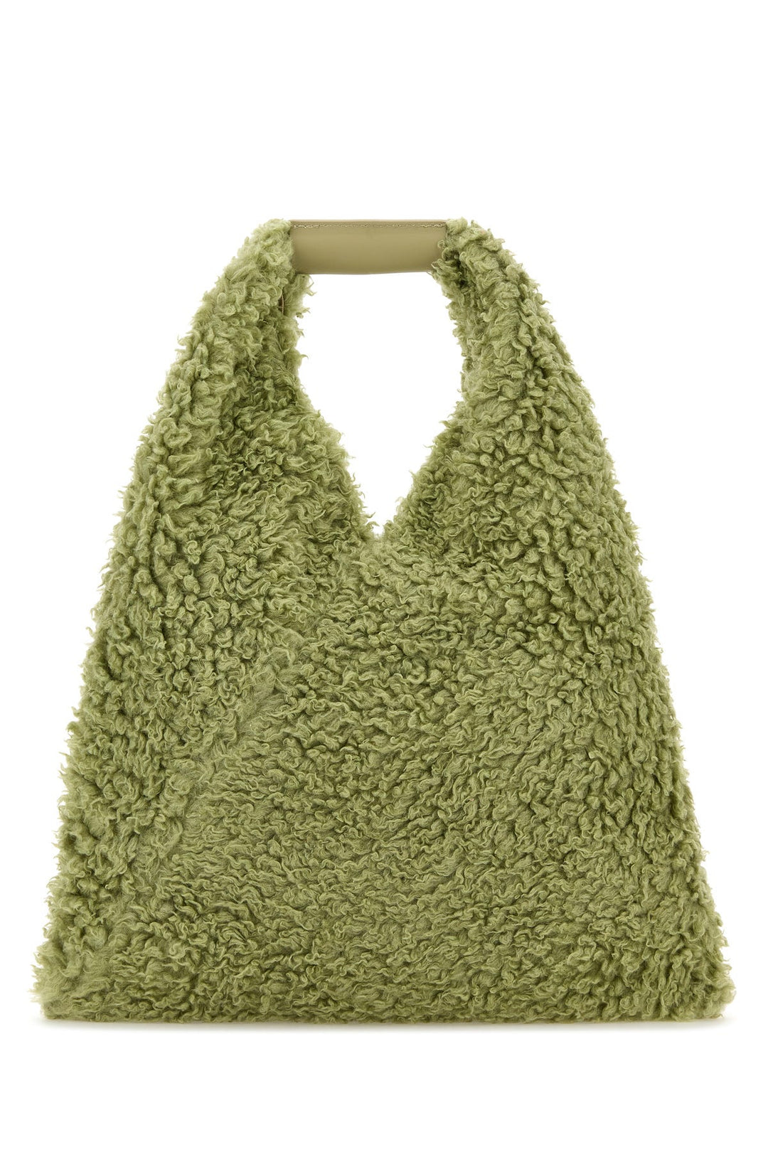 Pastel green teddy Japanese handbag