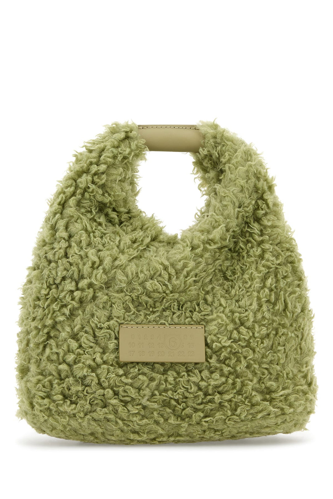 Pastel green teddy Japanese handbag