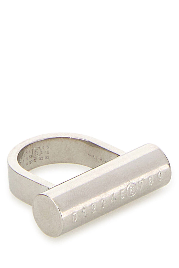 Silver metal ring