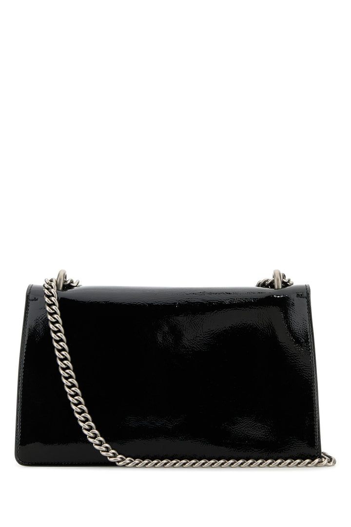 Black leather small Dionysus shoulder bag