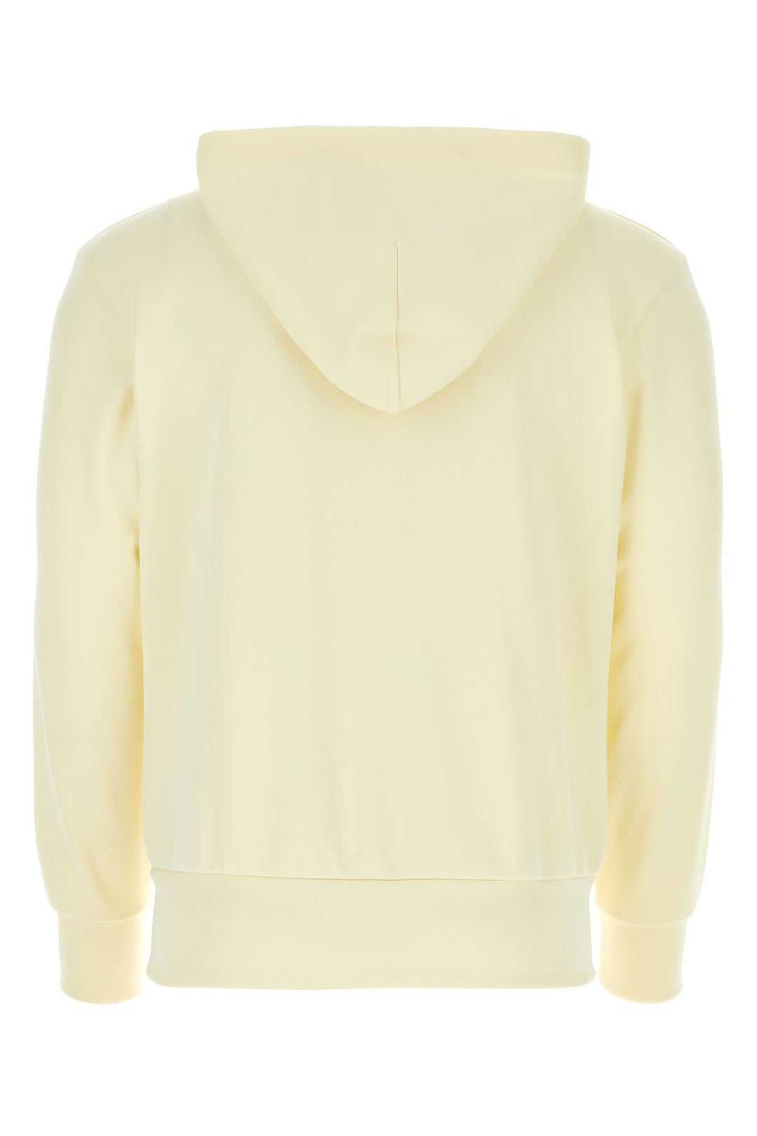 Cream polyester sweatshirt