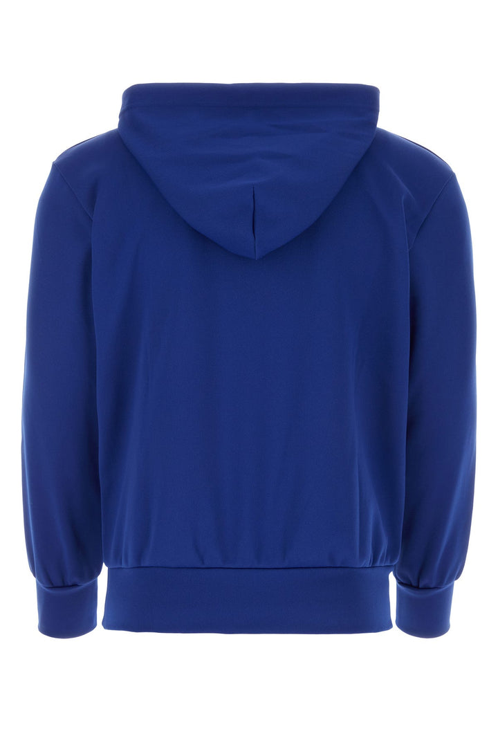 Blue polyester sweatshirt