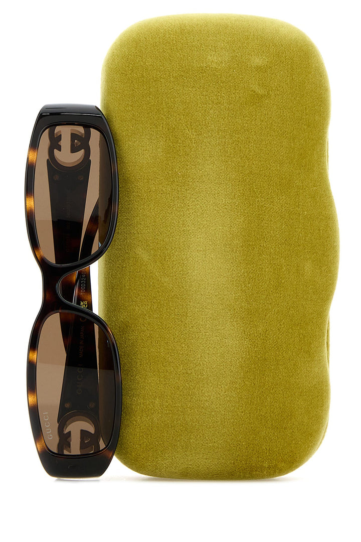 Printed acetate sunglasses