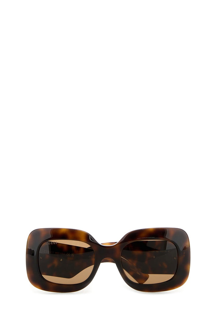 Printed acetate sunglasses