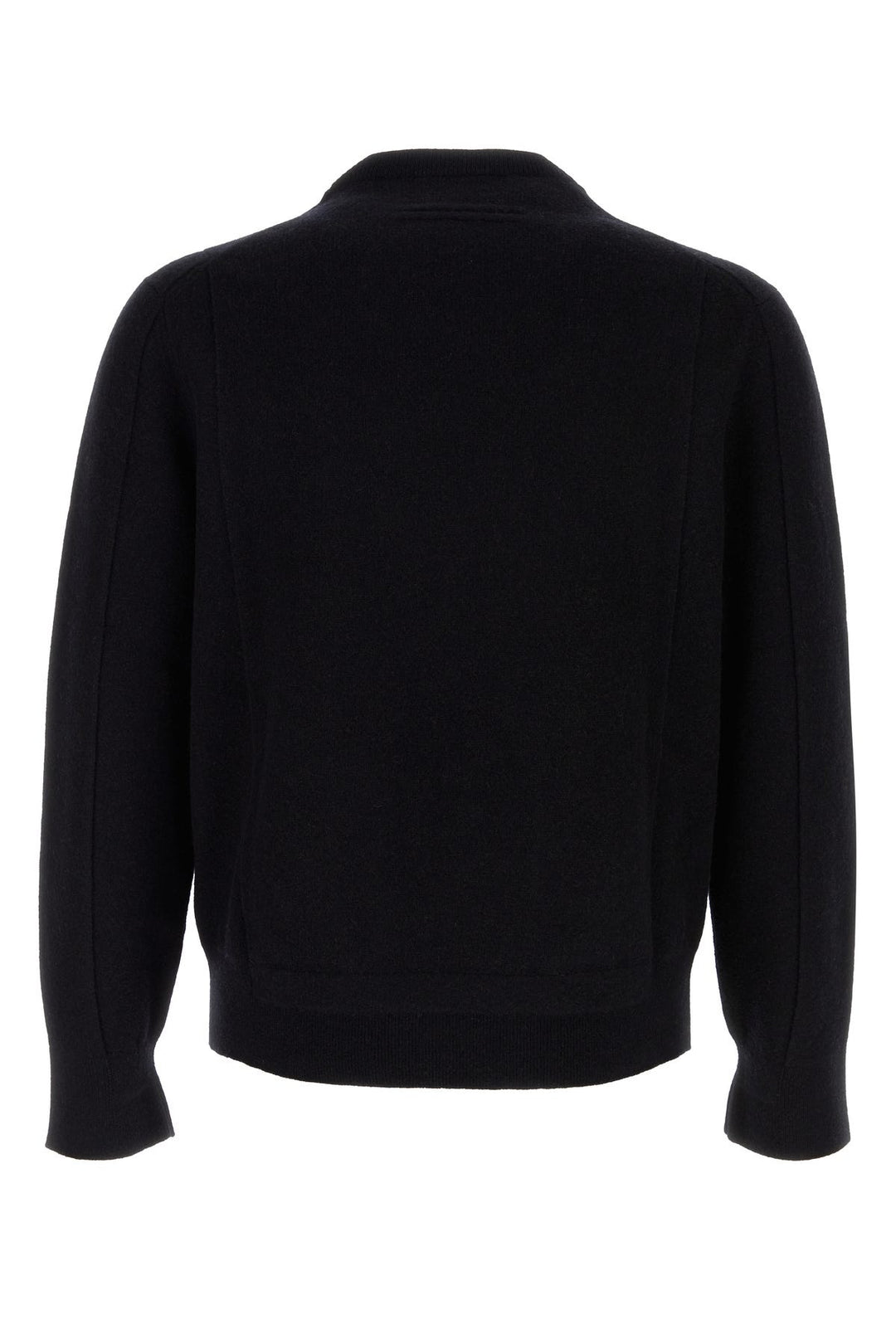 Black wool blend sweater