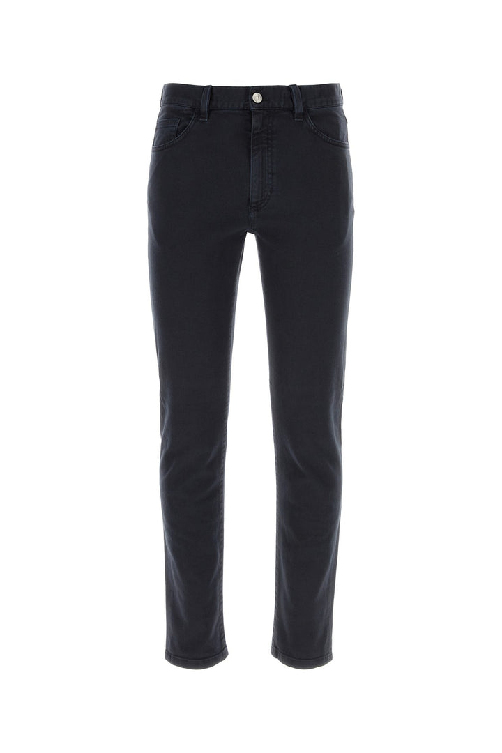 Midnight blue stretch denim Roccia jeans