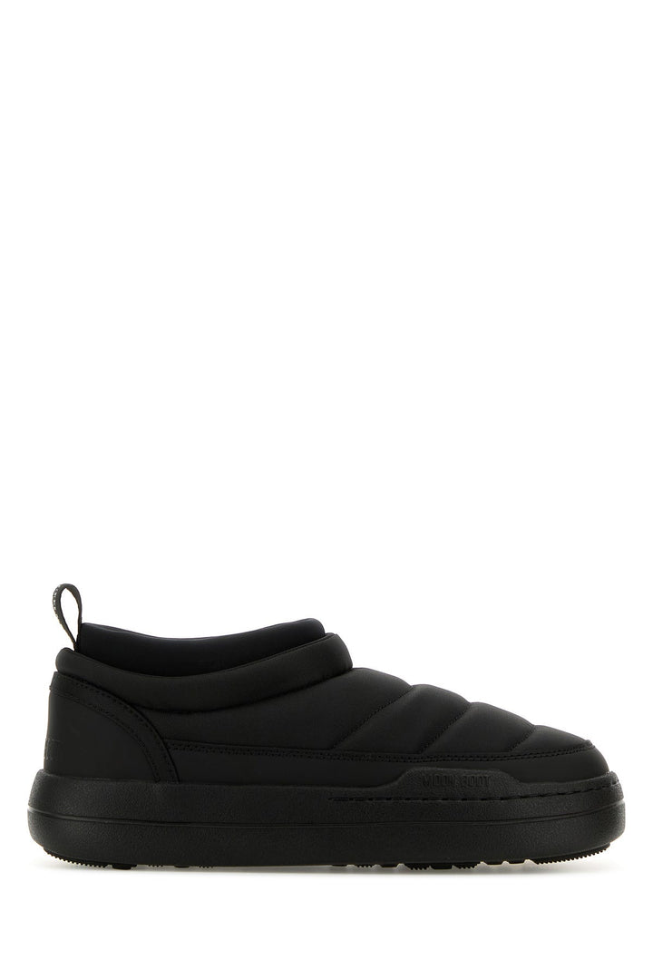 Black nylon Park Soft ankle boots