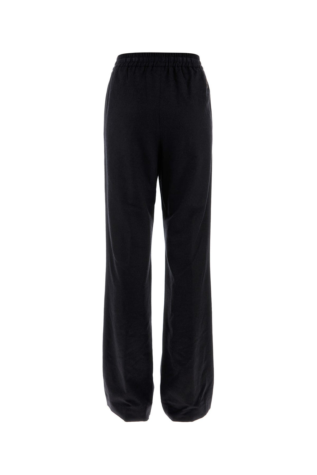 Graphite wool blend pant