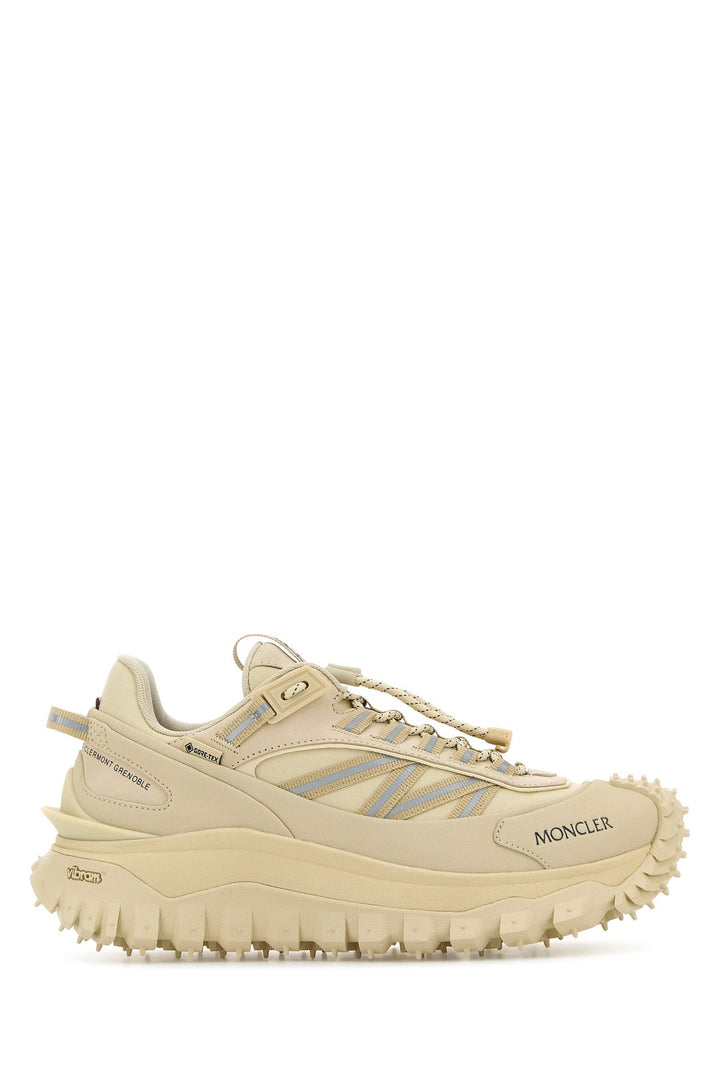 Beige fabric Trailgrip GTX sneakers