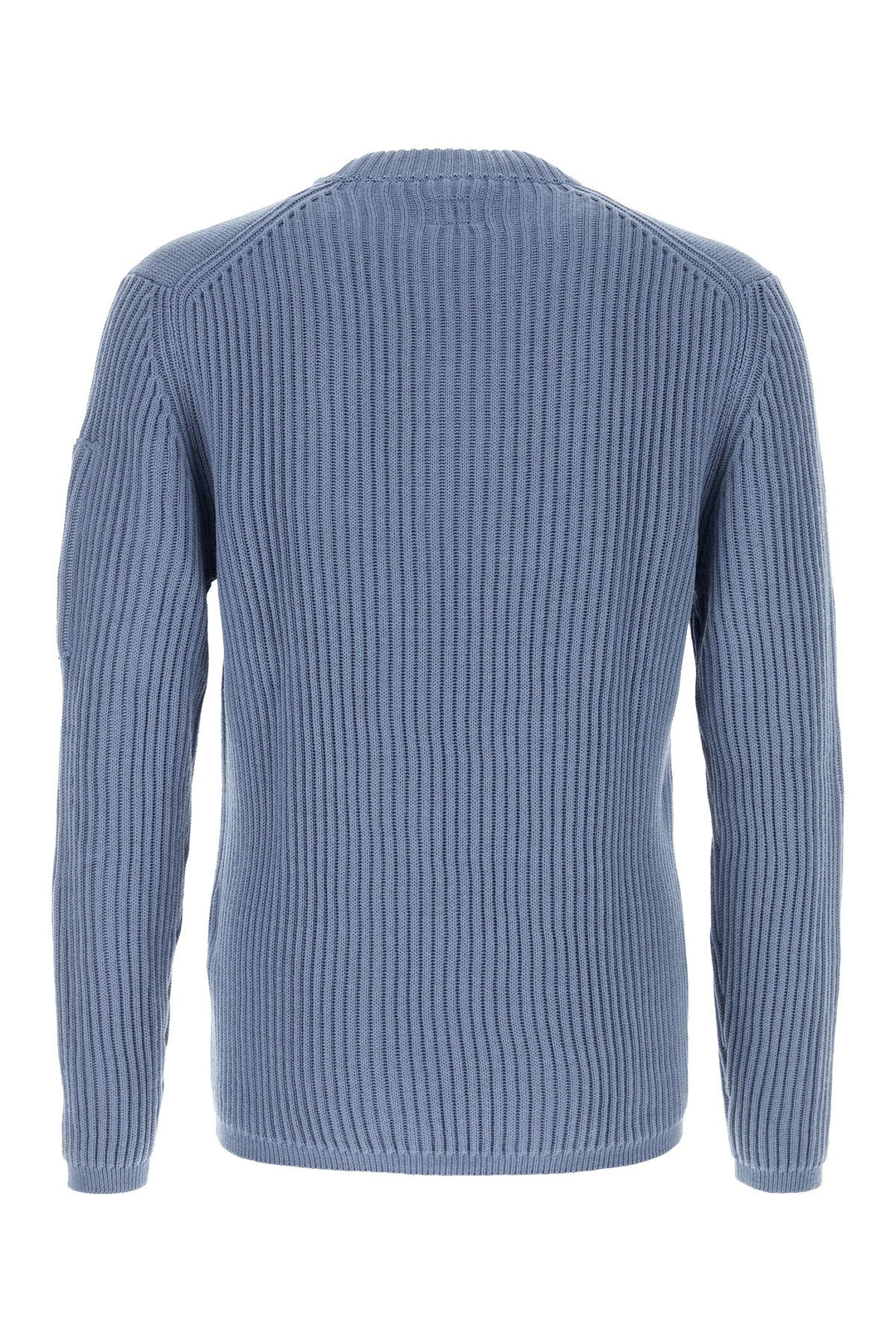 Cerulean blue wool blend sweater