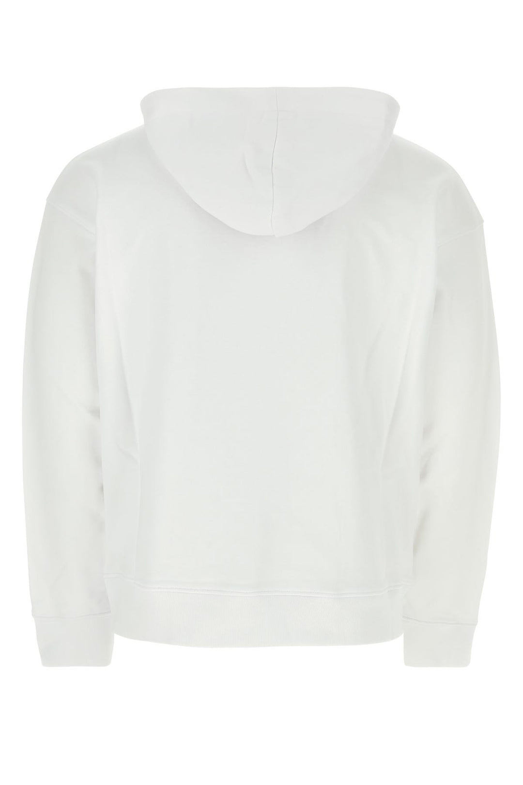 White cotton sweatshirt