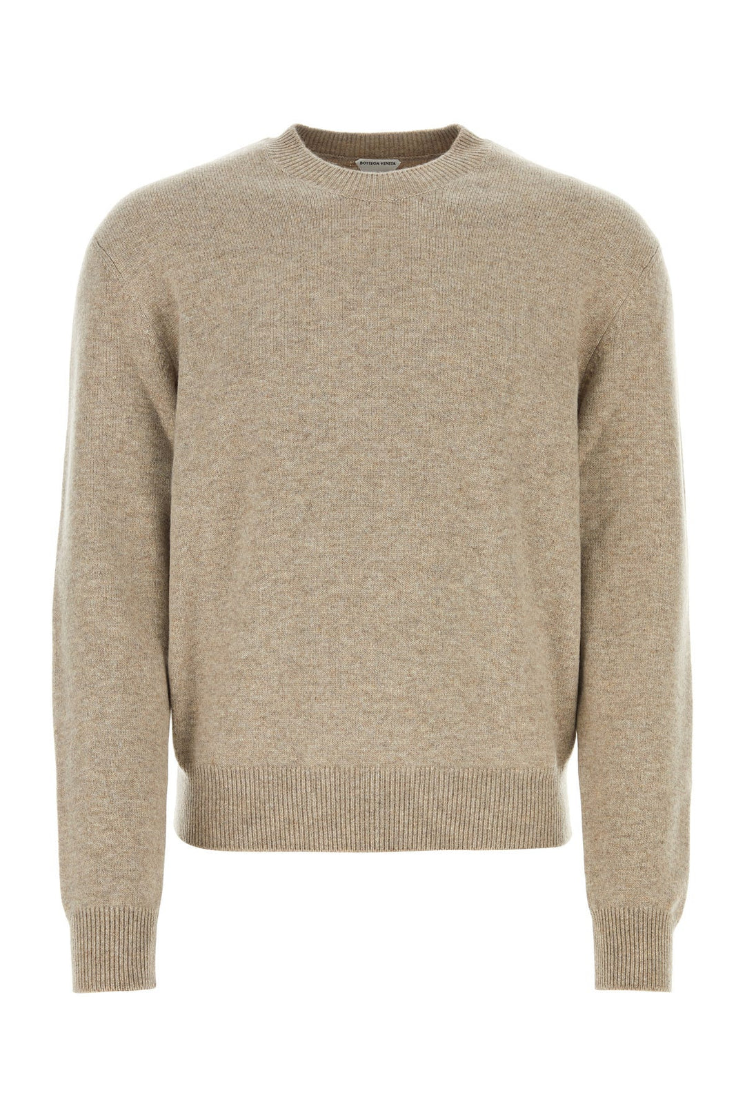 Cappuccino stretch cashmere blend sweater