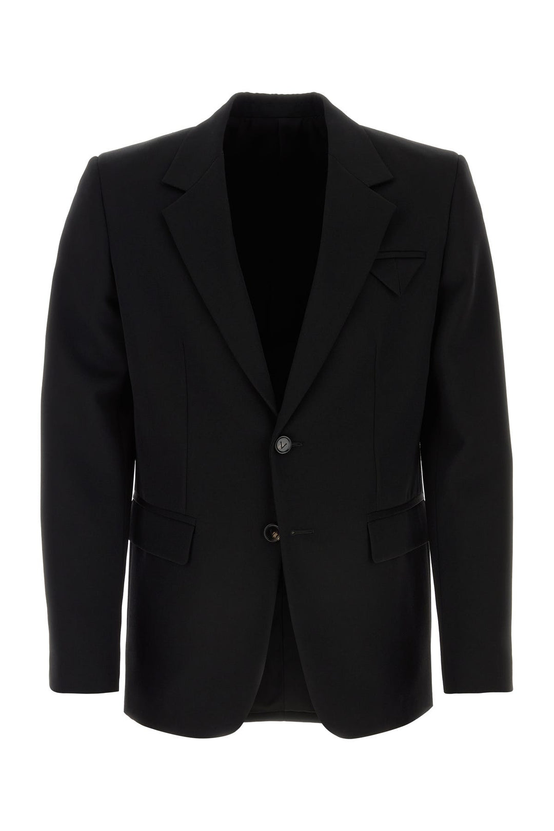 Black wool blazer